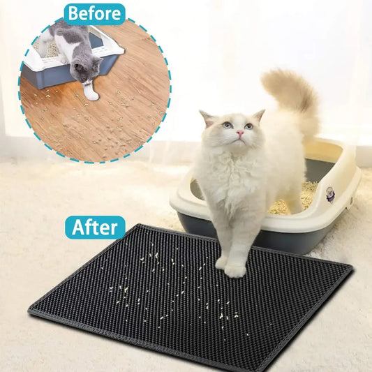 Waterproof & Easy Clean Best Cat Litter Mat