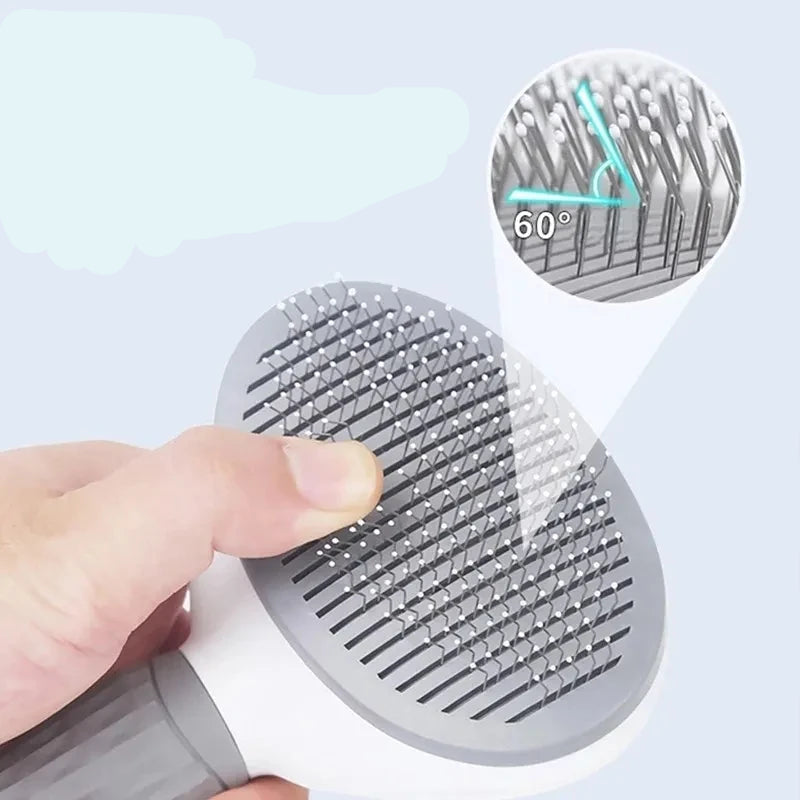 self cleaning Pet  Brush