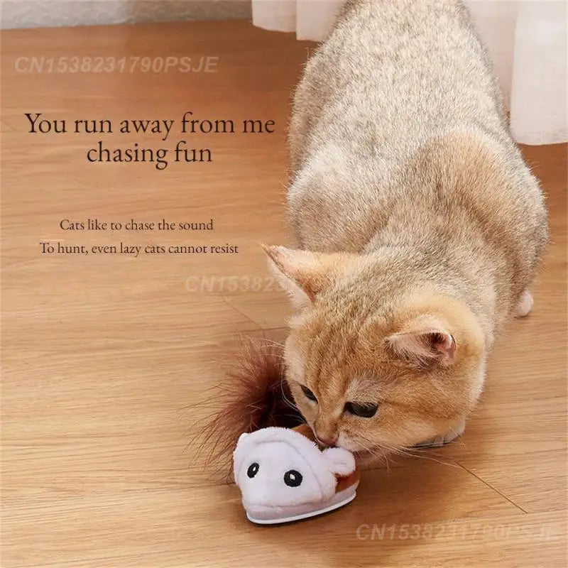 Interactive Moving Mouse Toy For Cats