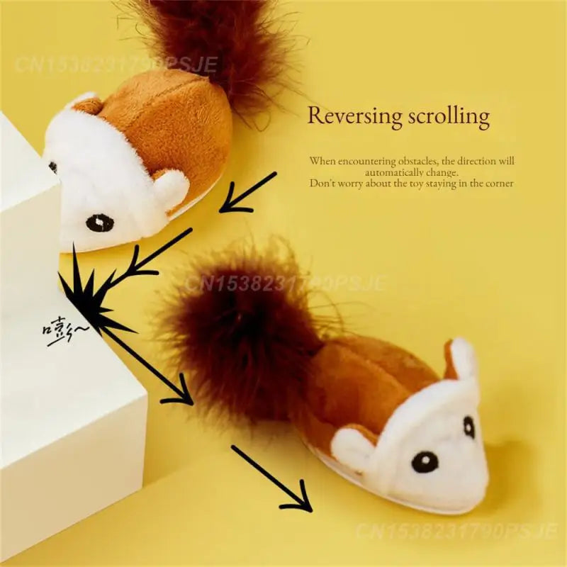 Interactive Moving Mouse Toy For Cats