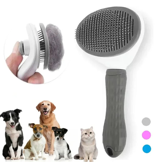 self cleaning Pet  Brush