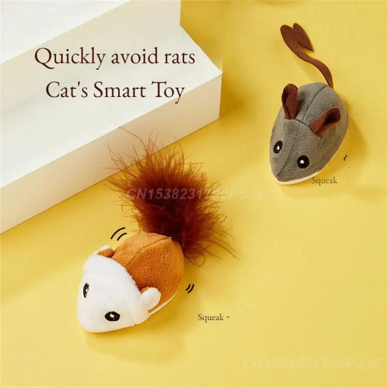 Interactive Moving Mouse Toy For Cats
