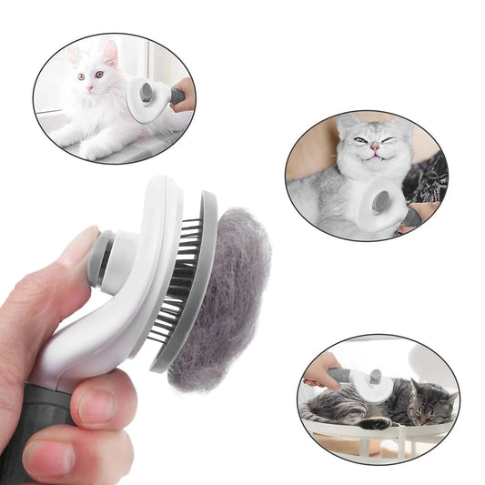 self cleaning Pet  Brush