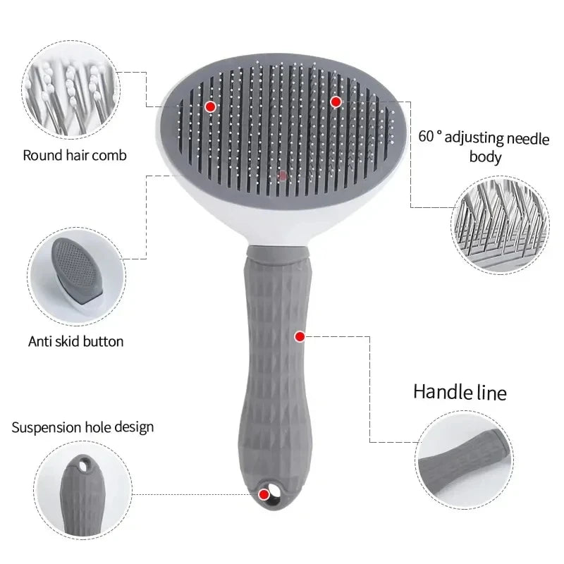 self cleaning Pet  Brush